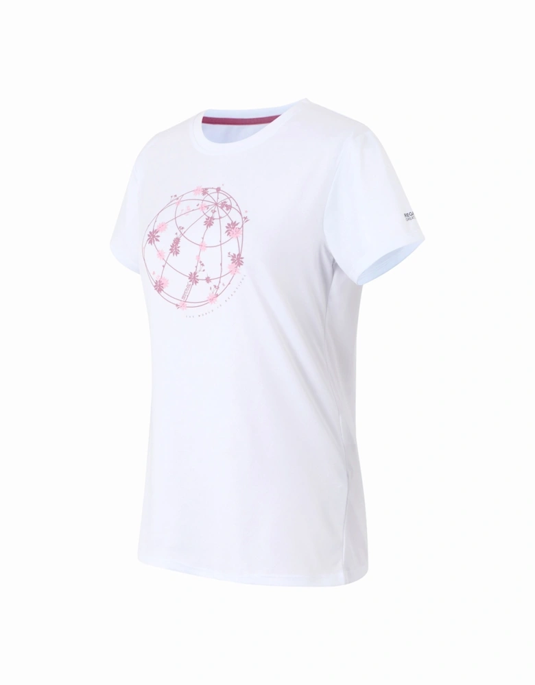 Womens/Ladies Fingal IX Globe T-Shirt