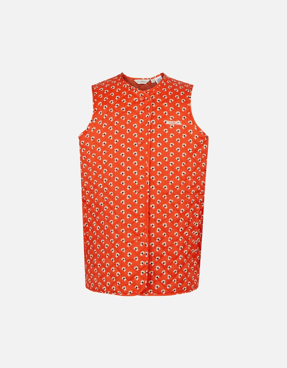 Womens/Ladies Orla Kiely Clover Quilted Gilet, 5 of 4