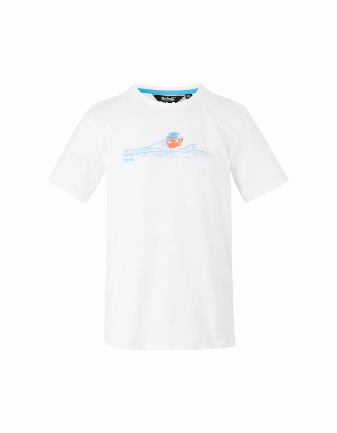 Mens Cline IX Sea Wave T-Shirt, 5 of 4