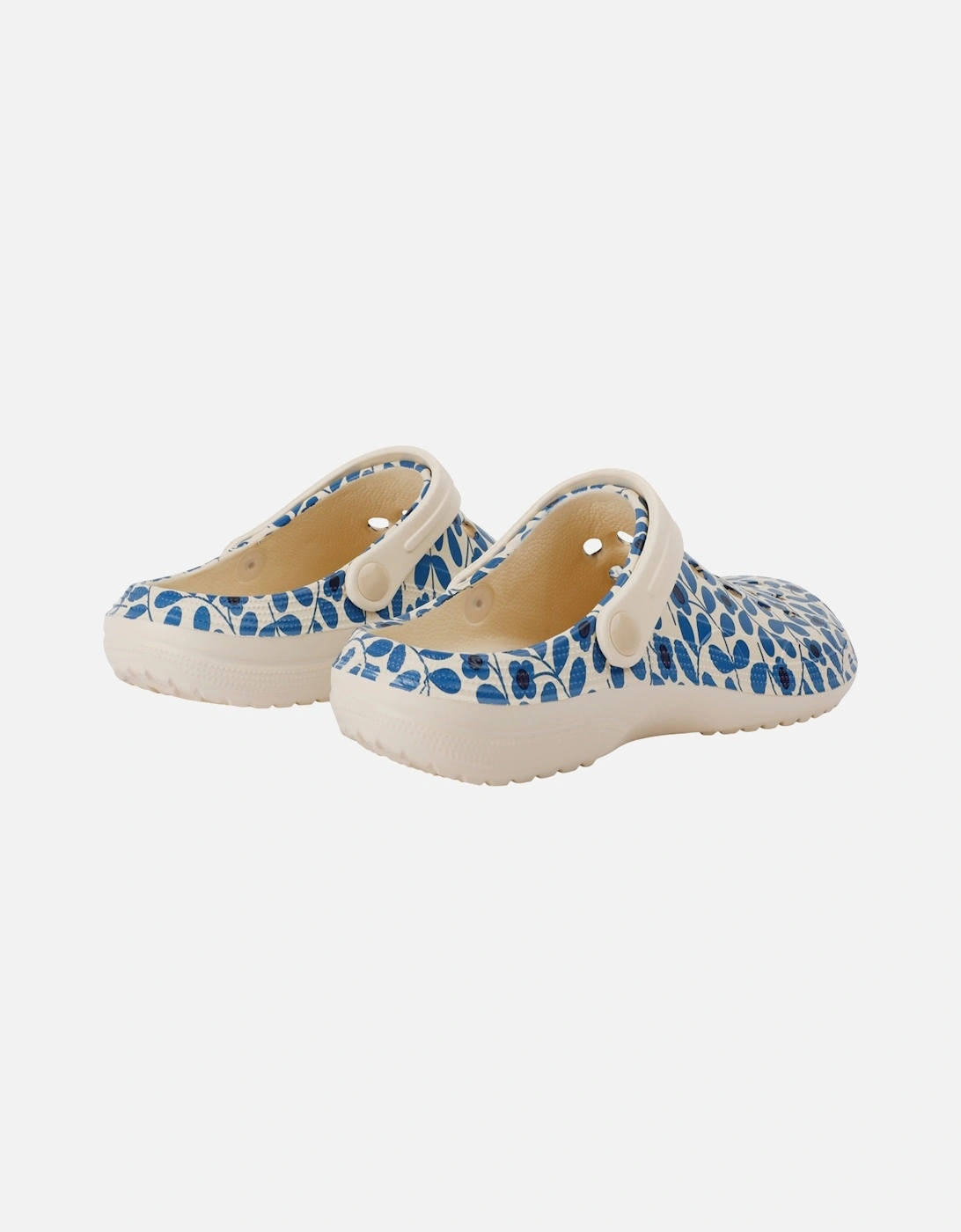 Womens/Ladies Orla Kiely Jasmine Flower Clogs