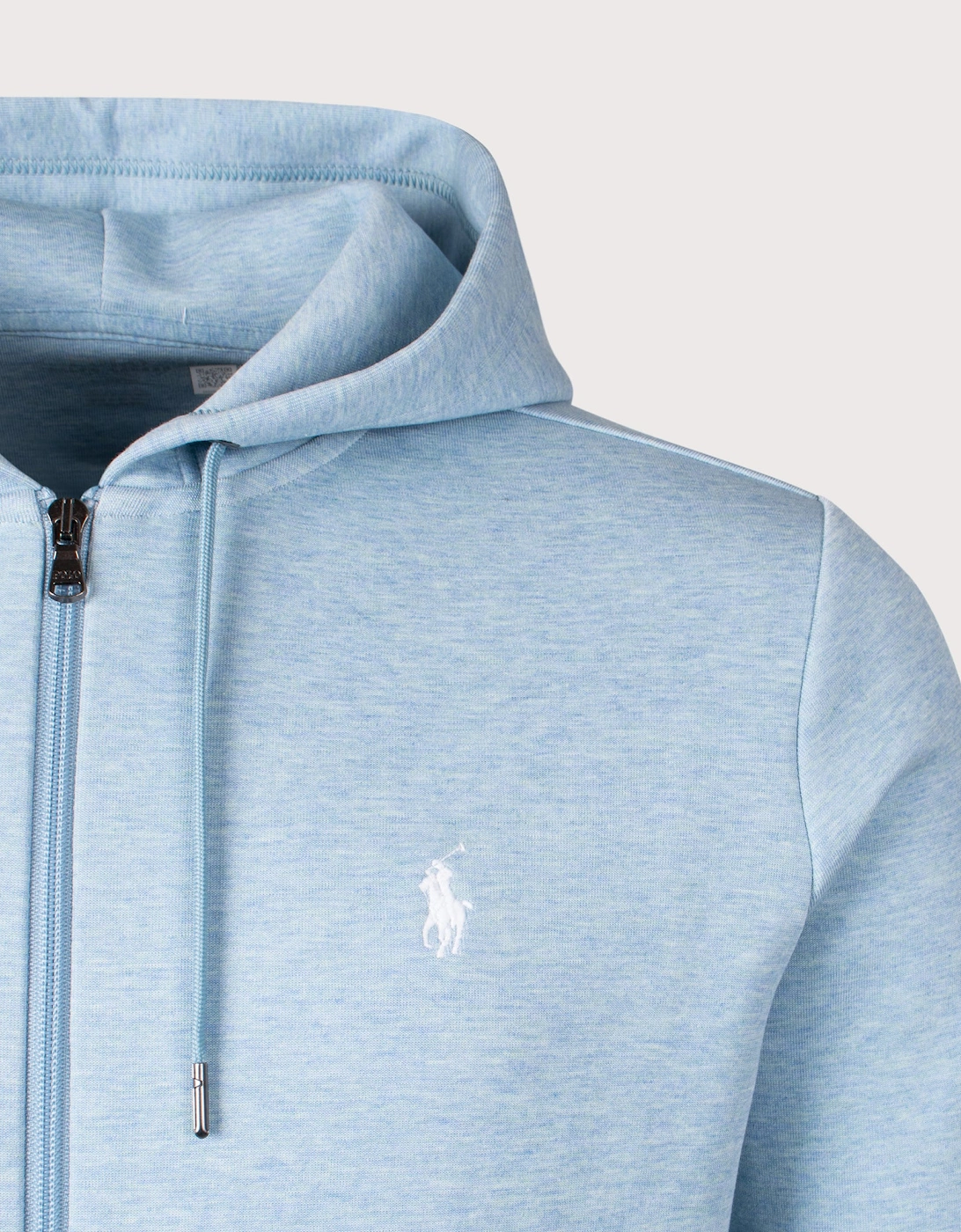 Zip Through Double Knit Hoodie