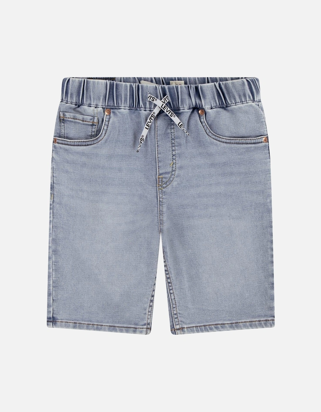 Boys Skinny Fit Dobby Short - Light Blue, 2 of 1