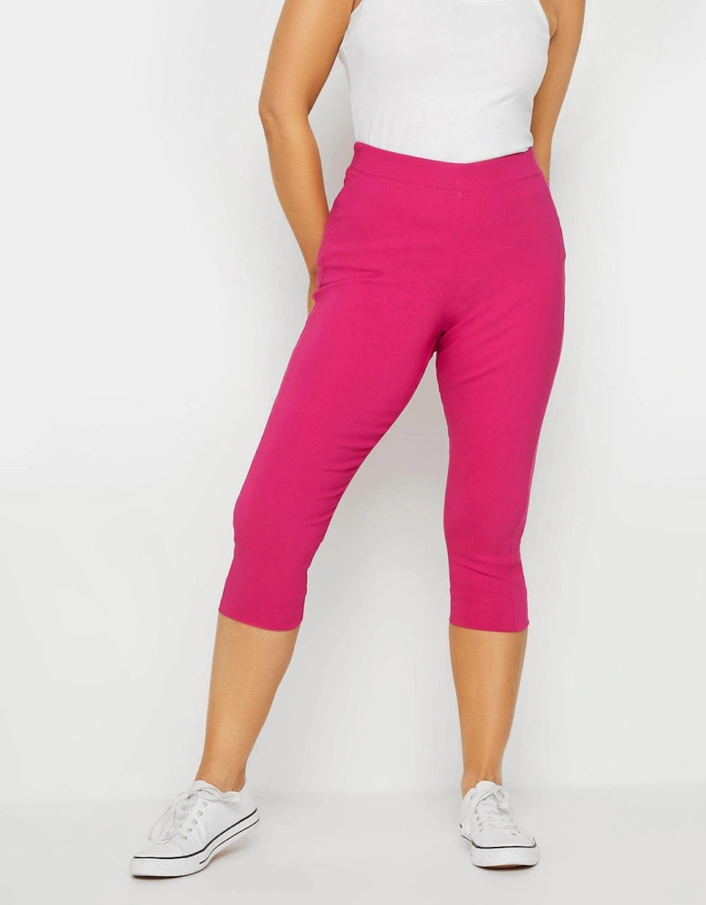 Hot Pink Crop Bengaline