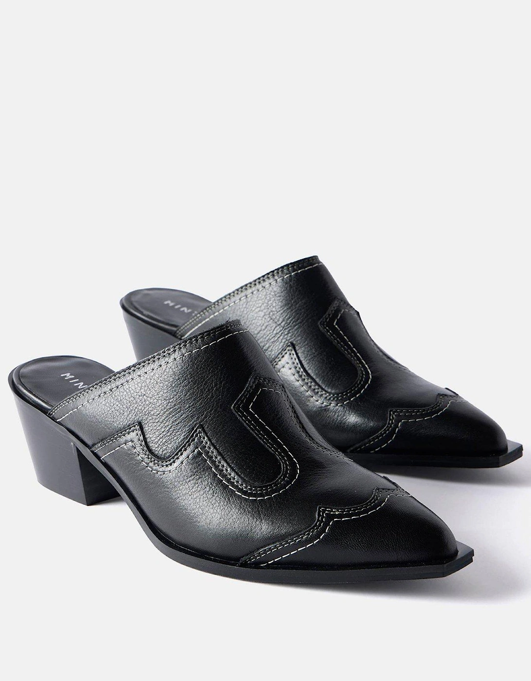 Western Mules - Black, 2 of 1