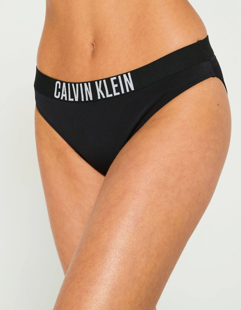 Logo Band Bikini Brief - Black