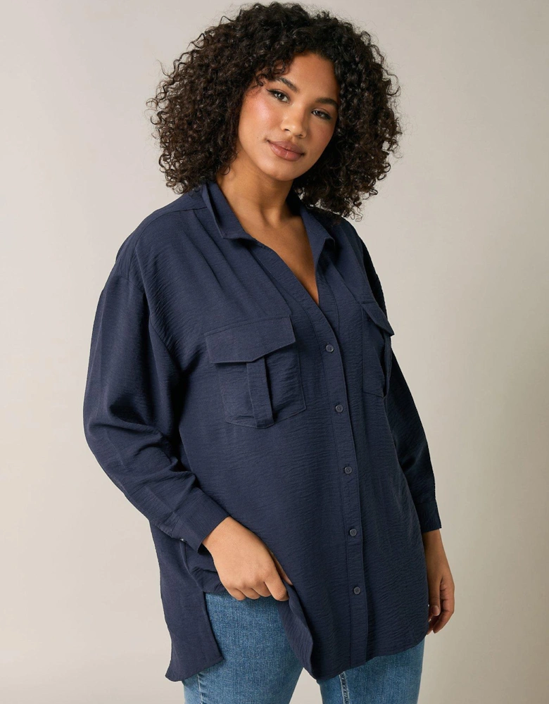 Utility Shirt - Blue