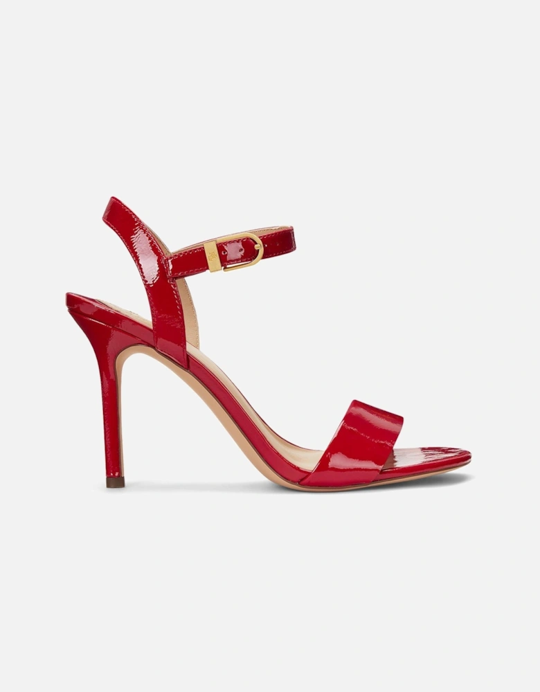 Gwen Heeled Sandal - Red