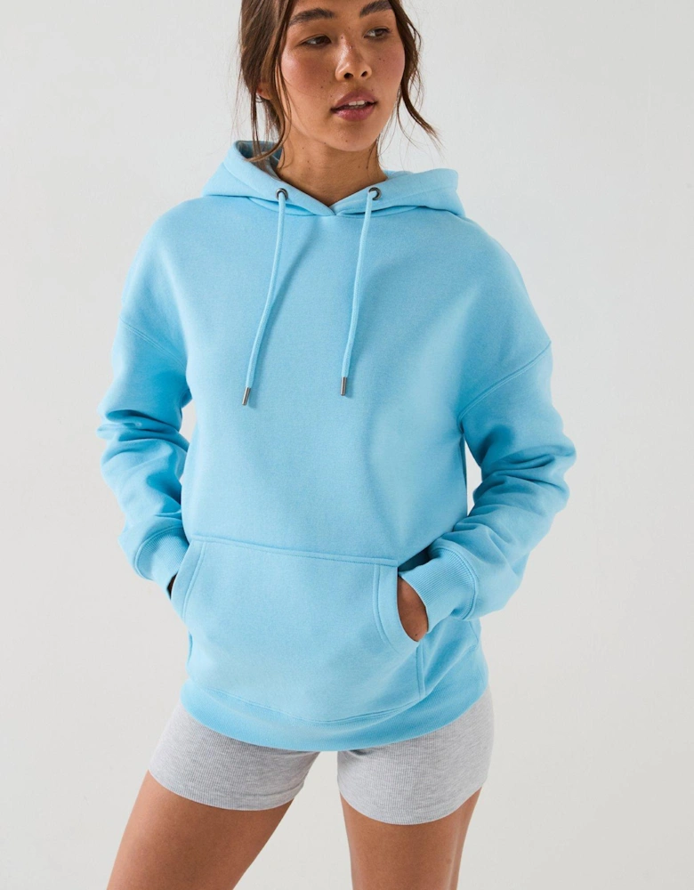 The Essential Oversized Hoodie - Blue