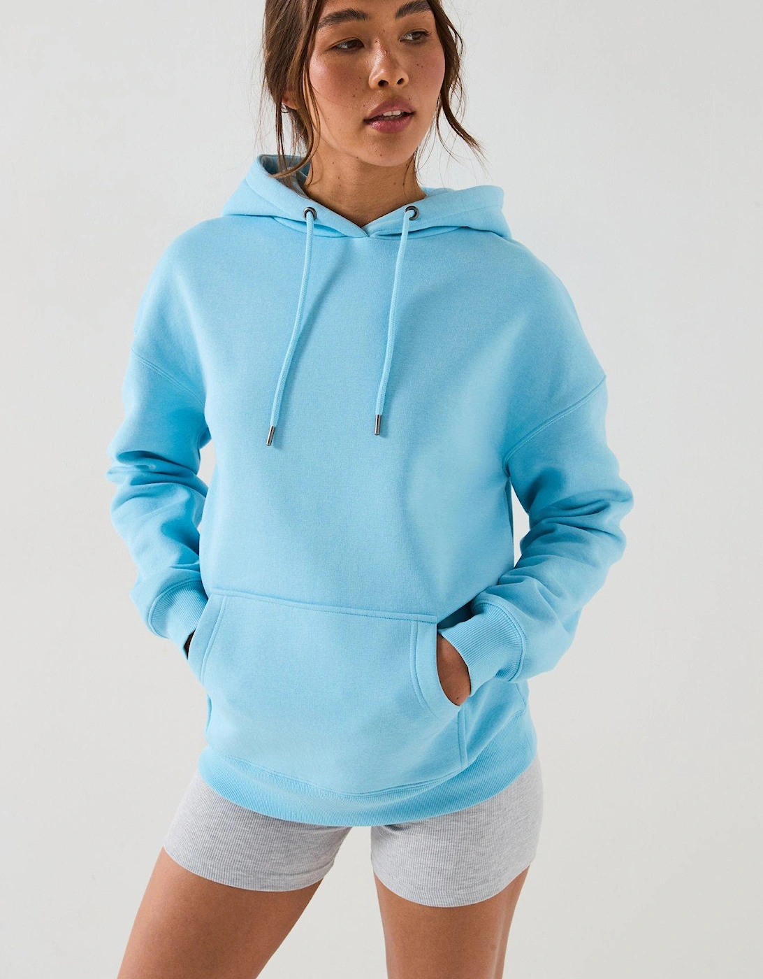 The Essential Oversized Hoodie - Blue, 2 of 1