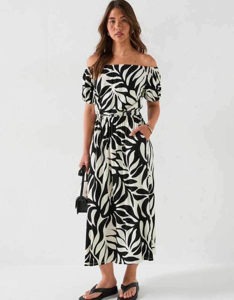 Bardot Tiered Midaxi Dress