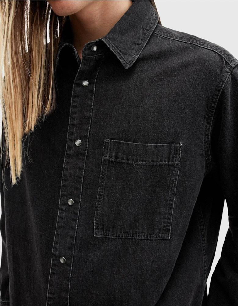 Tolhurst Long Sleeve Shirt - Black