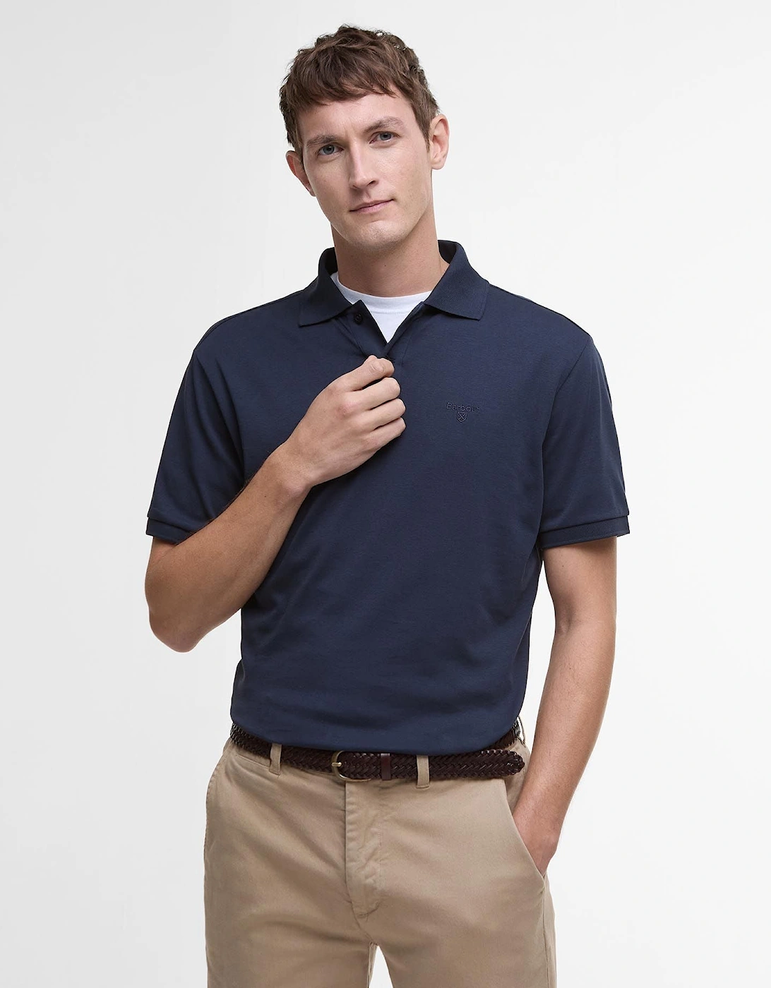 Hylton Interlock Polo NY91 Navy