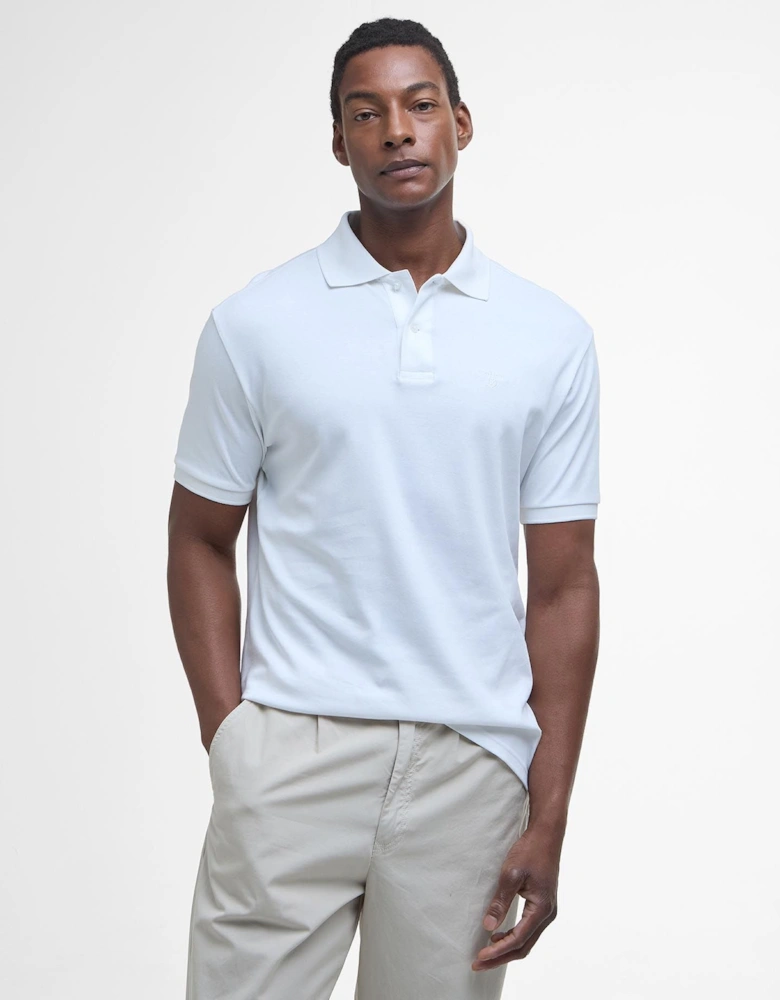 Hylton Interlock Polo WH11 White