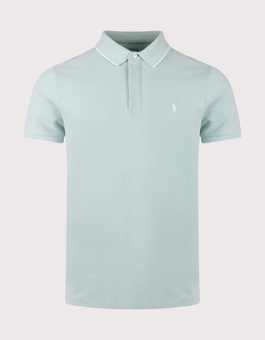 Custom Slim Fit Stretch Oxford Mesh Polo Shirt, 4 of 3