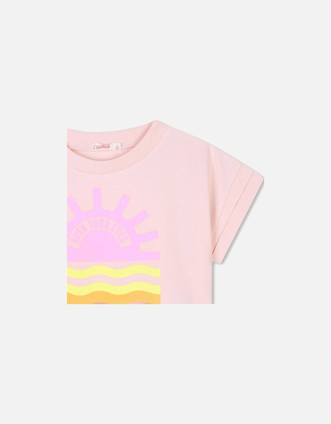 Girls Pink Sunrise T-Shirt