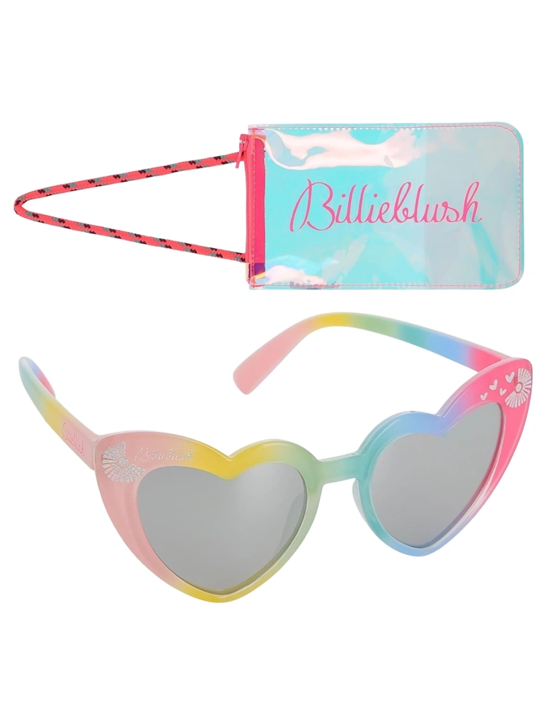 Girls Multi Heart Lense Sunglasses