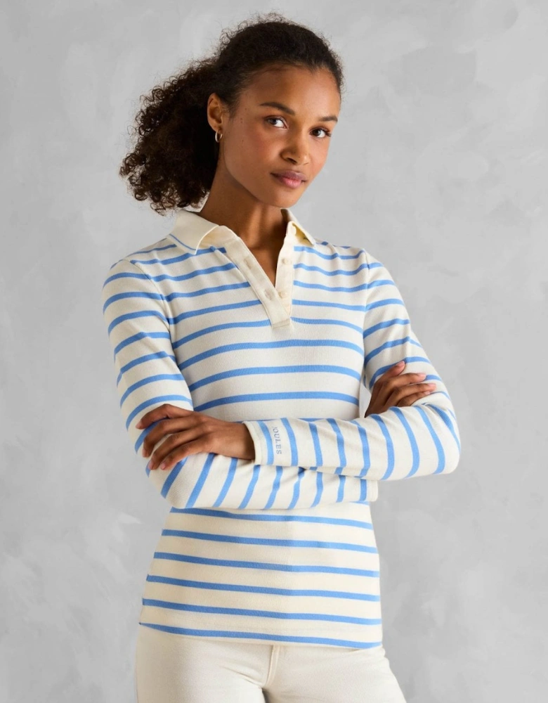 Fairfield Womens Ribbed Polo 224303