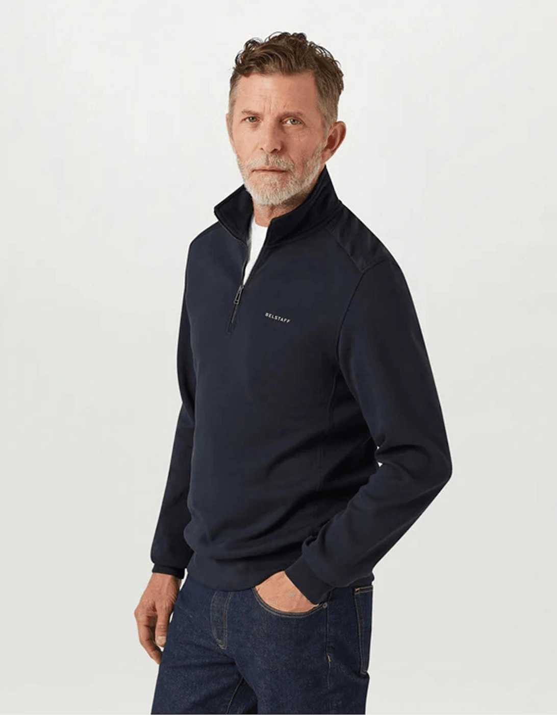 Alloy Mens Quarter Zip Sweatshirt