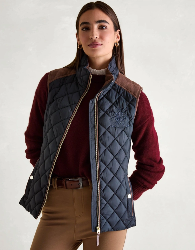 Braemar Luxe Womens Quilted Gilet