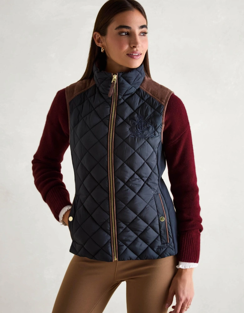 Braemar Luxe Womens Quilted Gilet