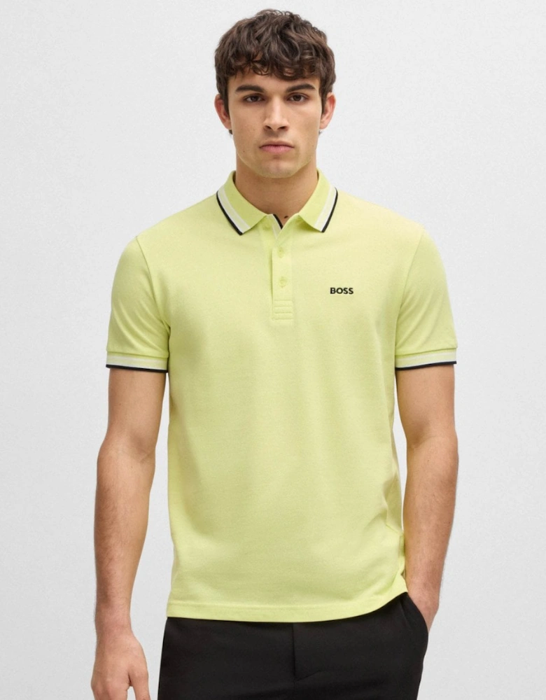 BOSS Green Paddy Contrast Mens Polo