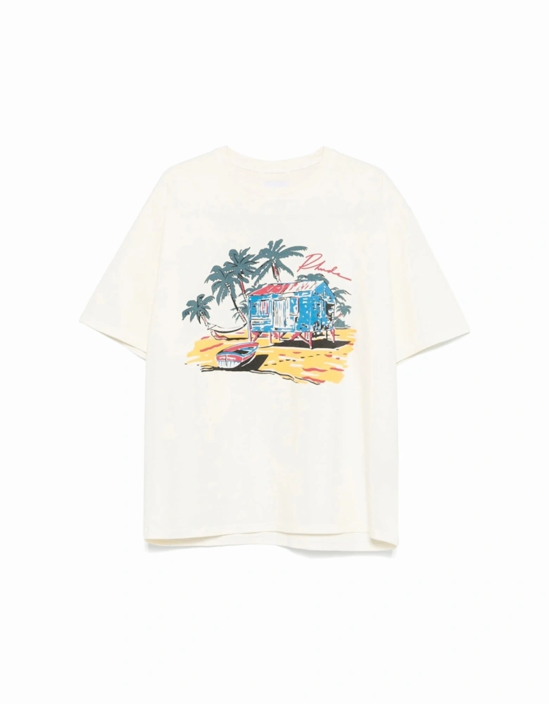 Beach Side T-Shirt Cream