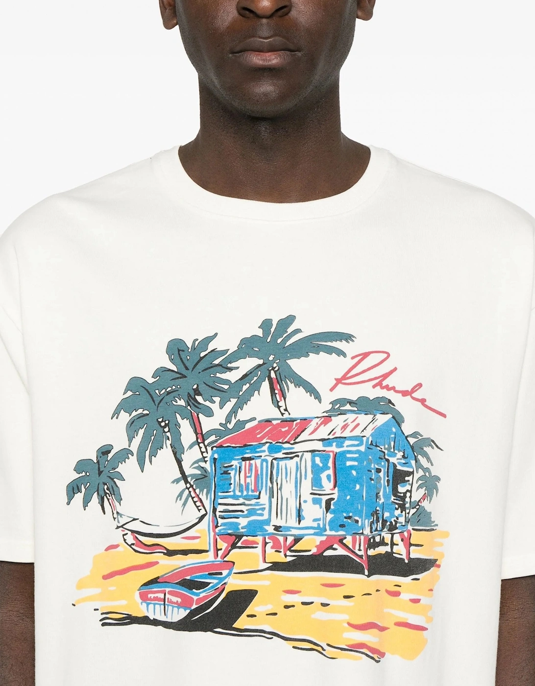 Beach Side T-Shirt Cream