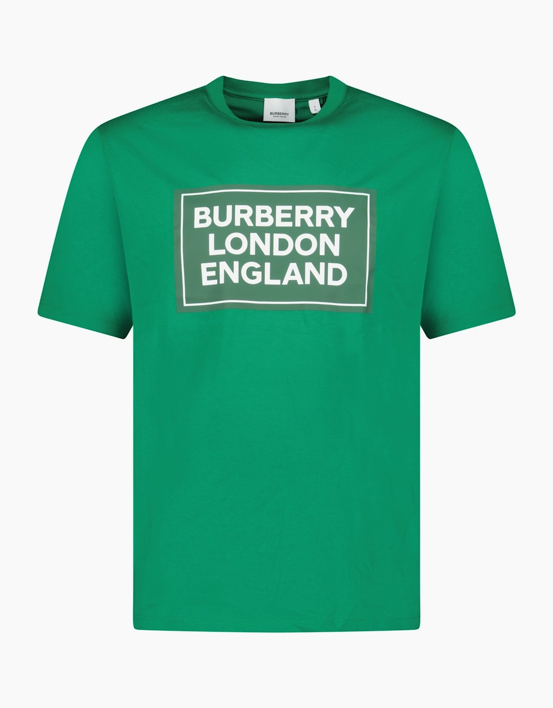 Burberry Men's Green London England Logo T-Shirt  36 S