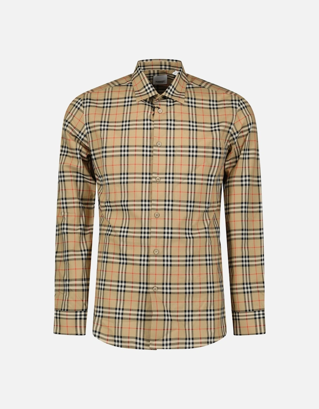 'Simson' Check Shirt in Archive Beige, 4 of 3