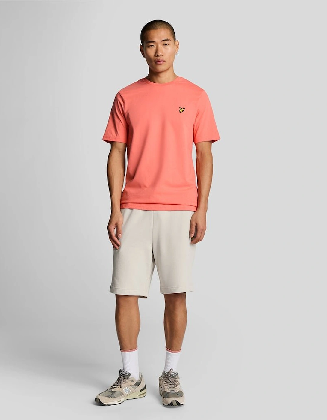 Lyle And Scott Men's Grey Cotton Sweat Short  39/38/32 Xxl
