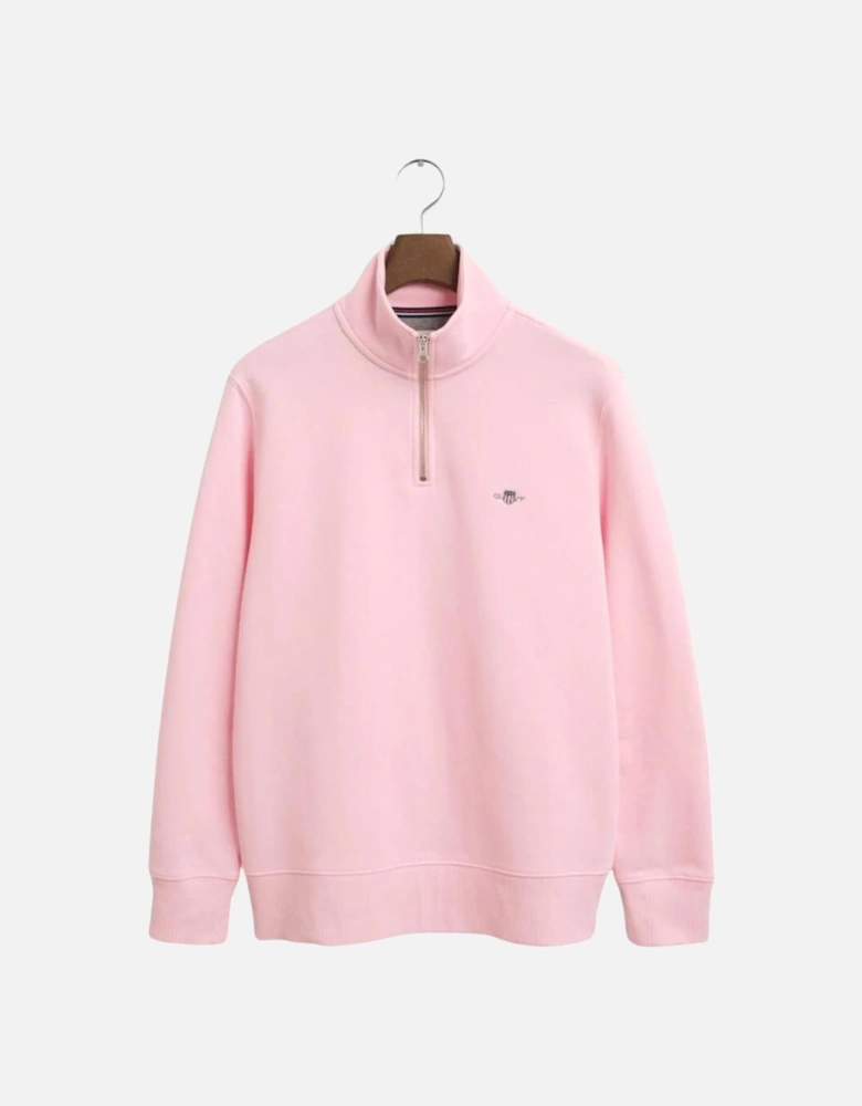 Reg Shield Half Zip Sweat - California Pink