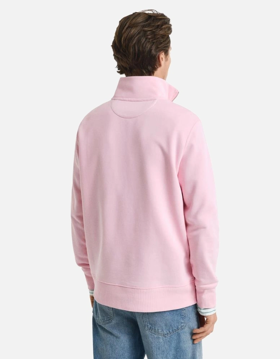 Reg Shield Half Zip Sweat - California Pink