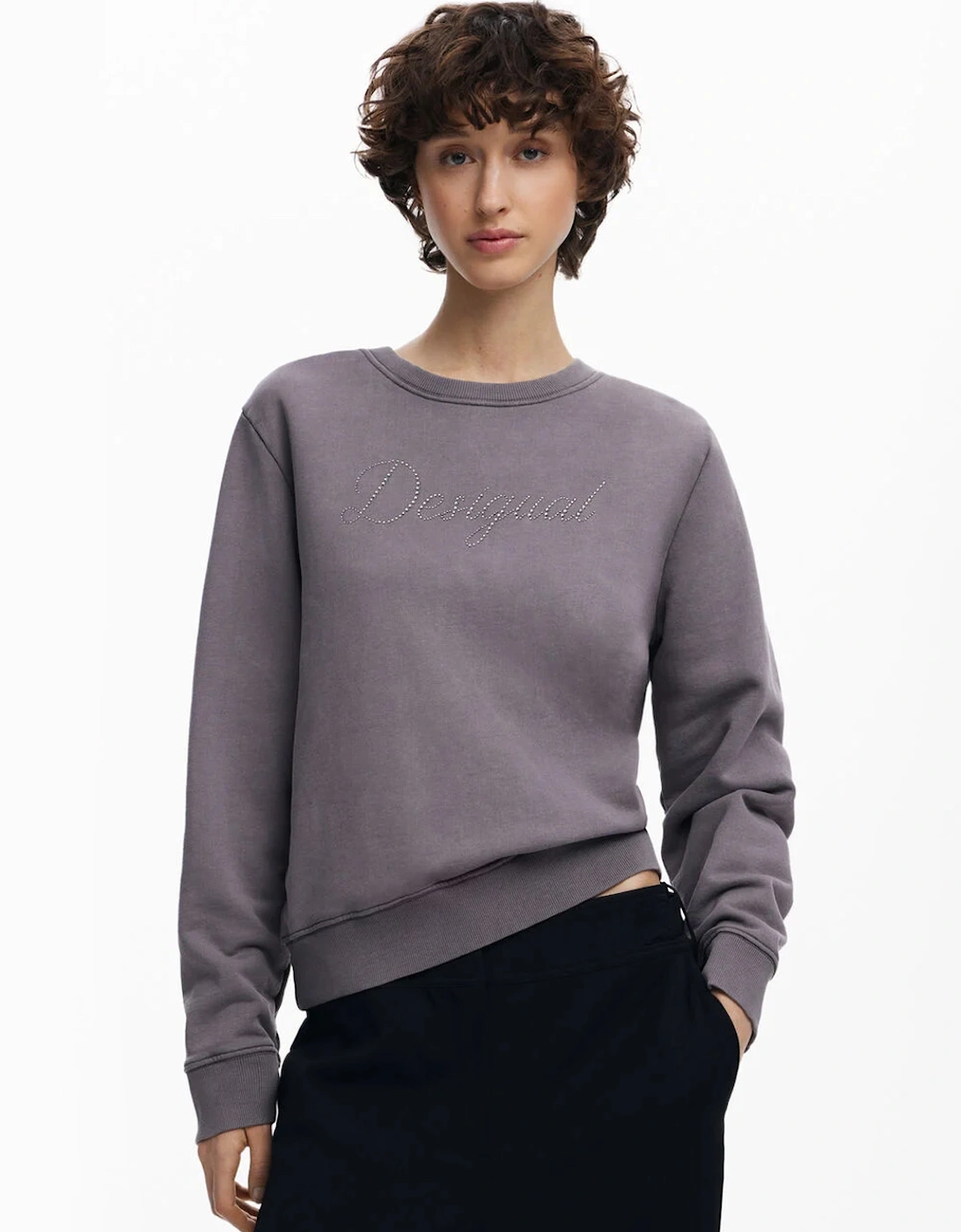 Desigual Women's Black Afra Sweater - : Extra Large