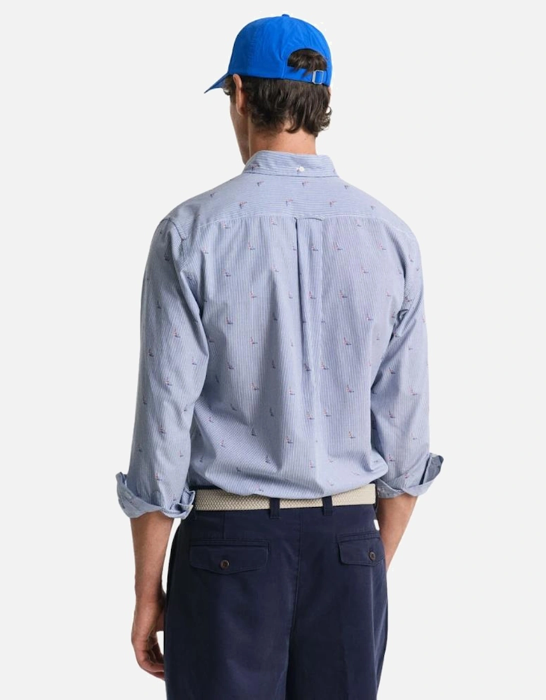 Reg Sailing Fil Coupe Shirt - College Blue