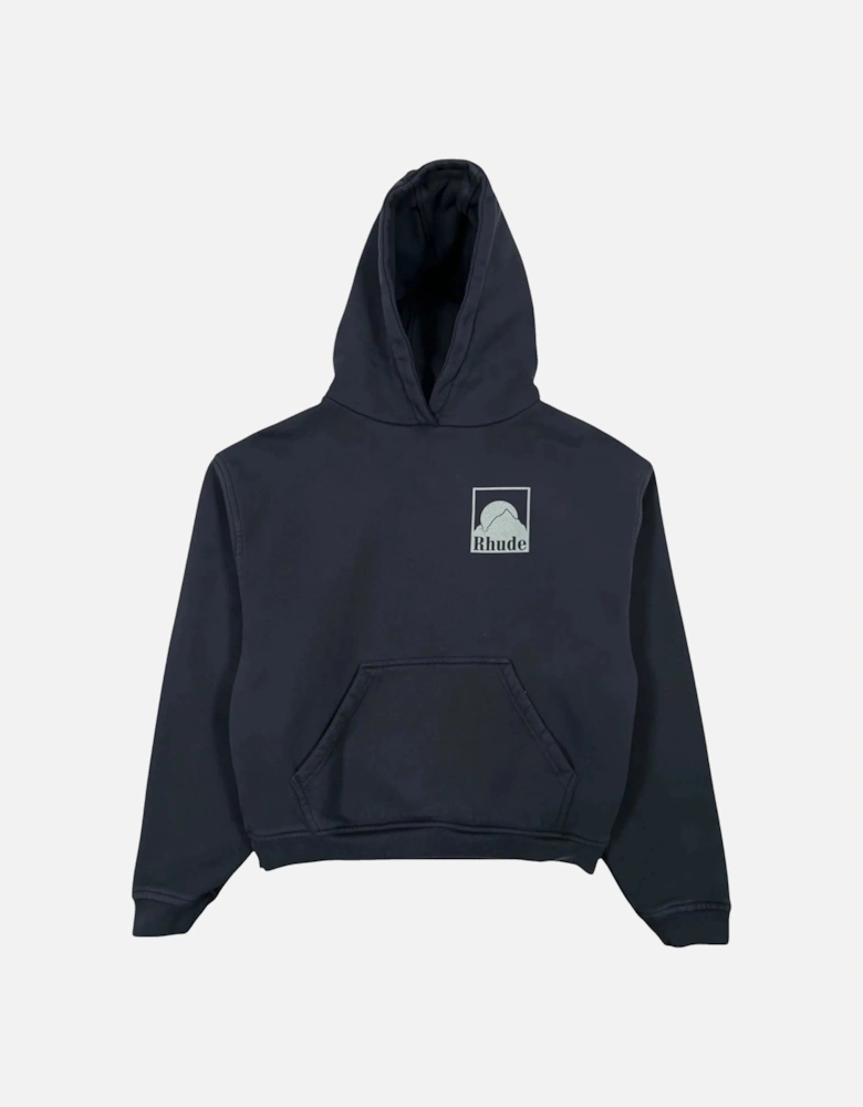 Moonlight Badge Hoodie Black