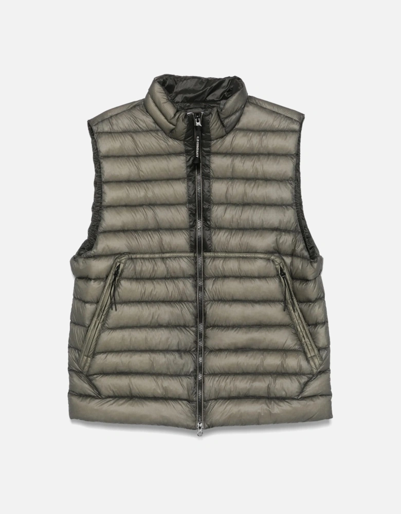 D.D. Shell Lens Down Gilet Grey