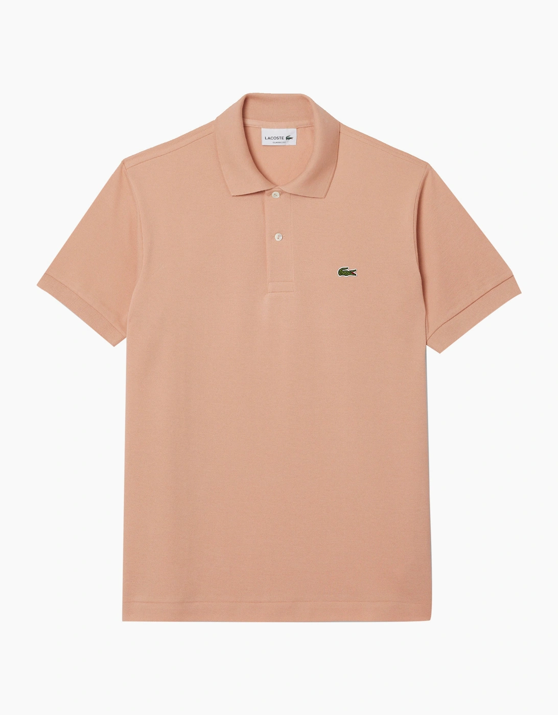 Lacoste Men's Brown/Cream L1212 Classic Fit Polo  38 Medium