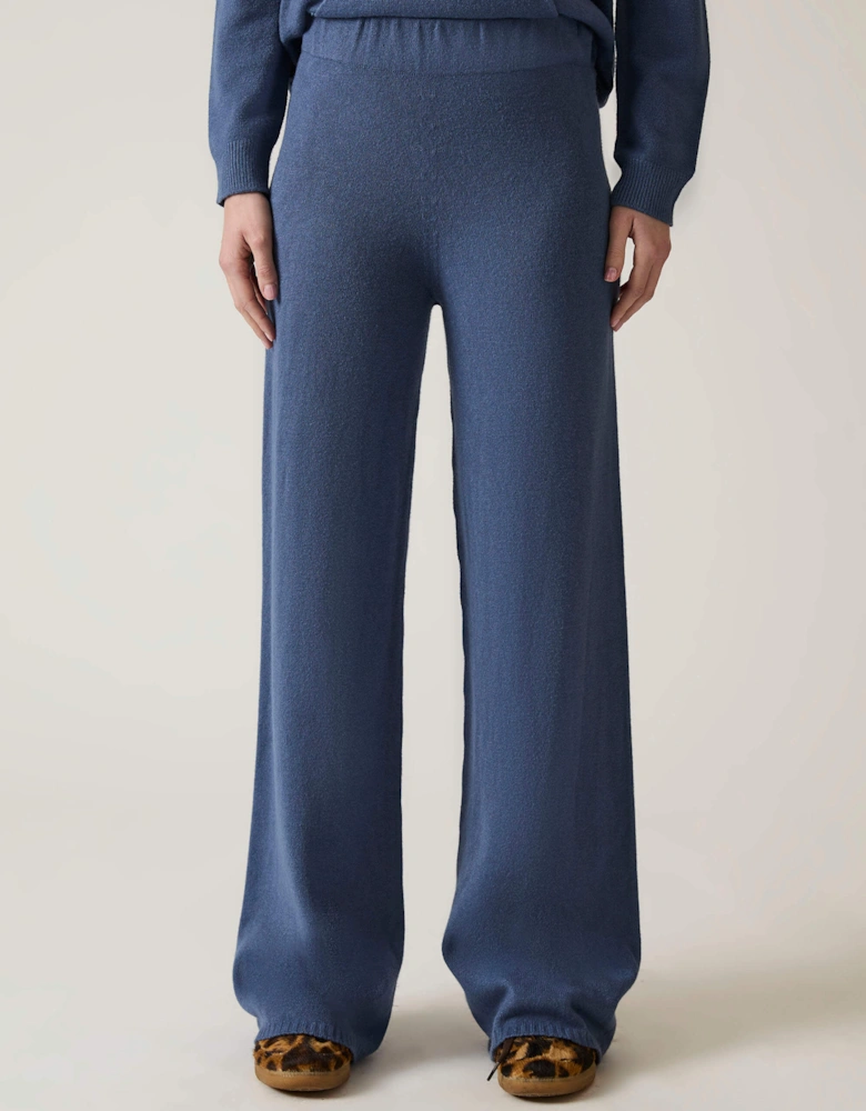 Denim Knitted Trousers