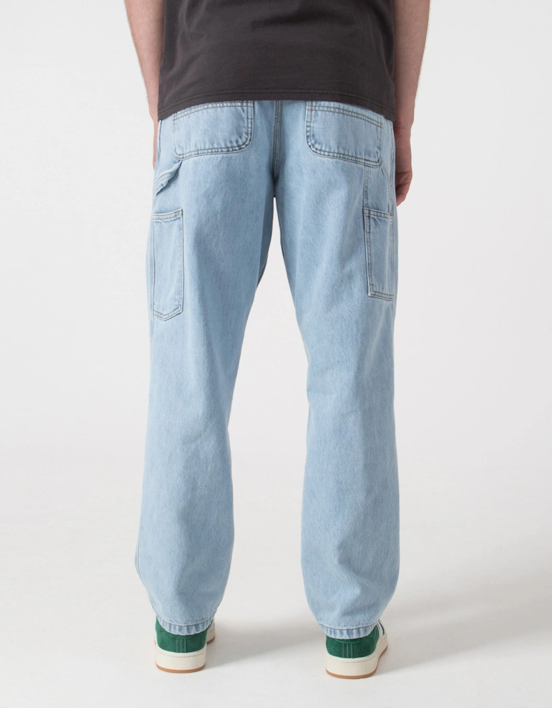 Relaxed Fit Single Knee Pants