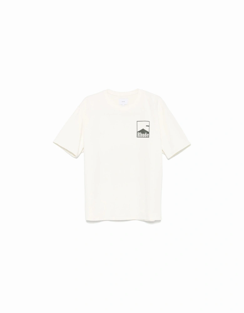 Chevron T-Shirt Cream