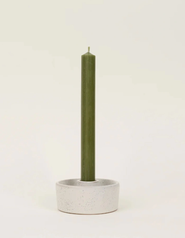 St Eval 7/8" Olive Green Dinner Candles Gift Pack