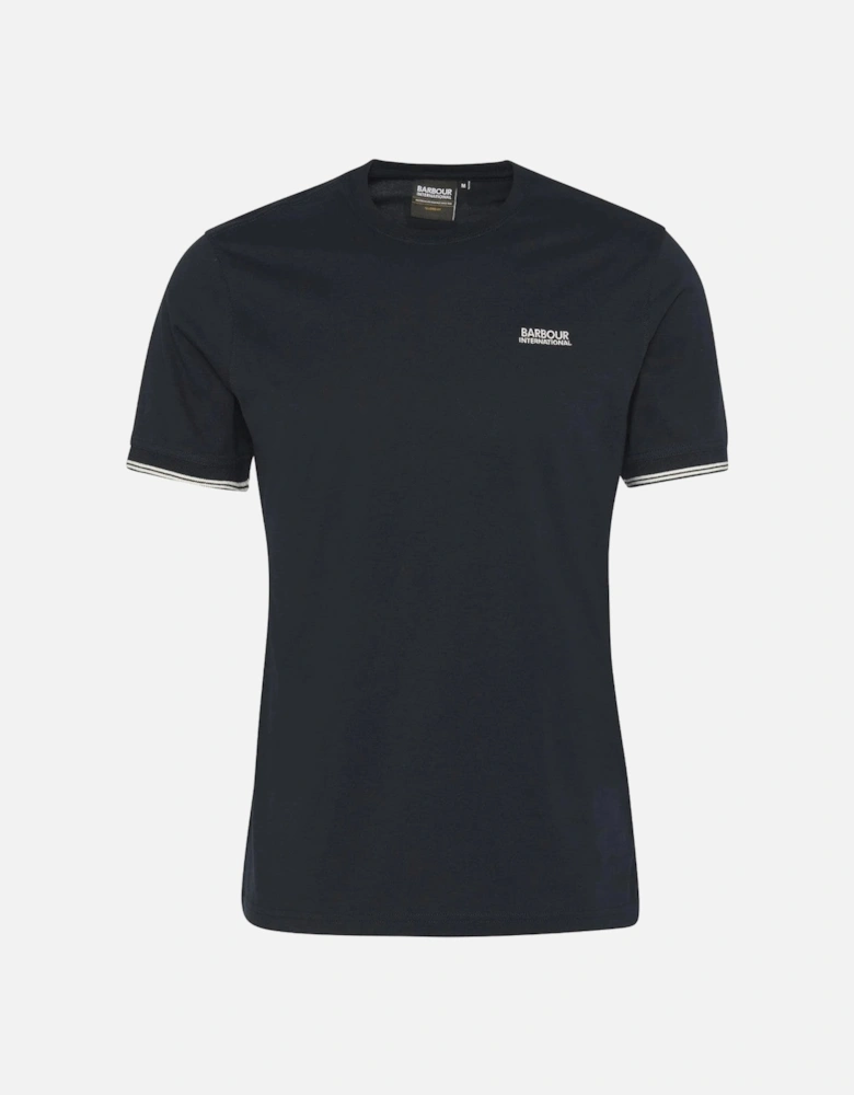 Phillip Tipped Cuff T-Shirt NY91 Navy