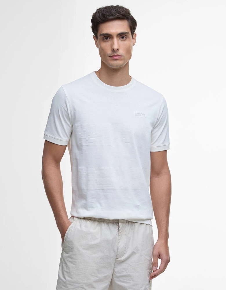 Chapter Jacquard T-Shirt WH32  Whisper White