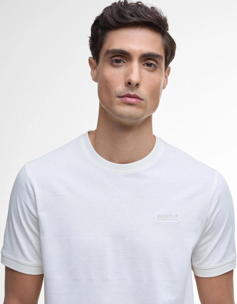 Chapter Jacquard T-Shirt WH32  Whisper White