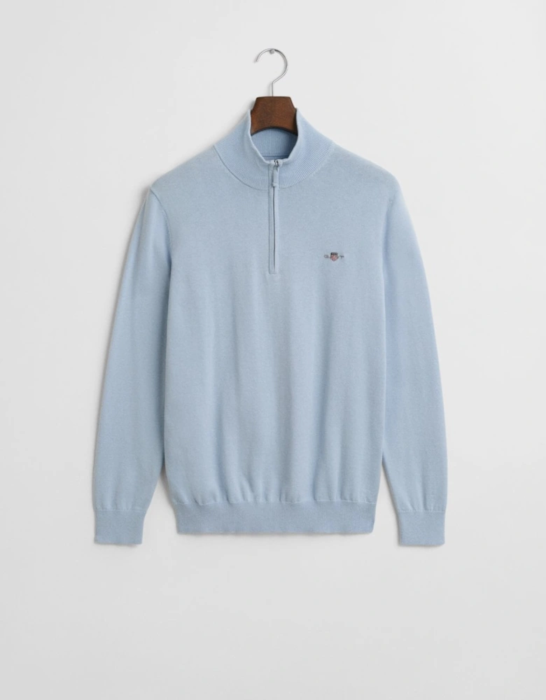 Mens Classic Cotton Half zip Jumper