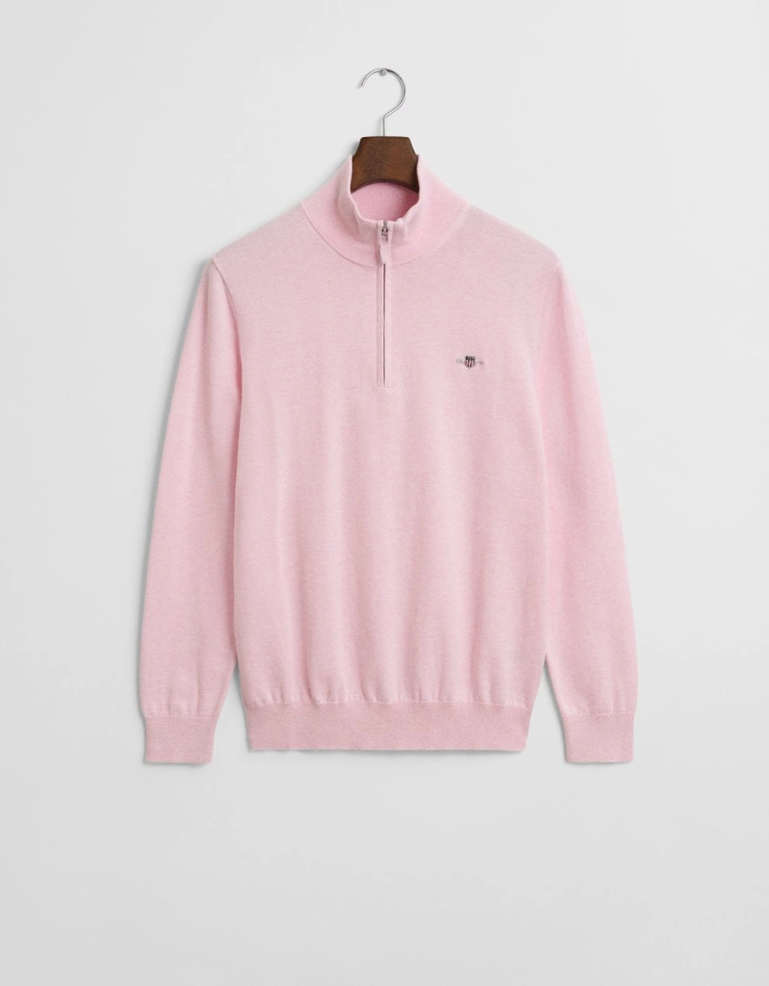 Mens Classic Cotton Half zip Jumper