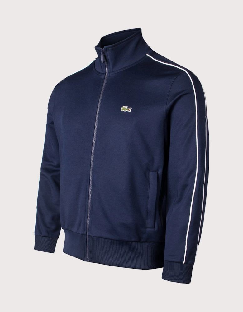 Paris Piqué Zip Through Track Top