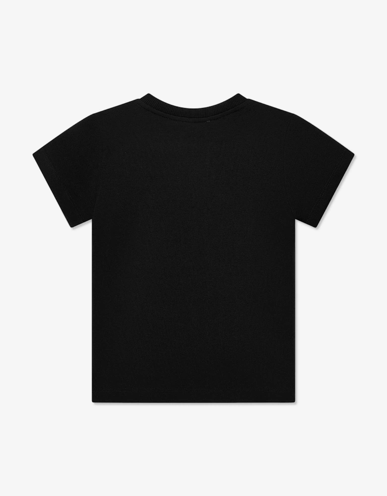 KIDS BLACK T SHIRT HUM05C