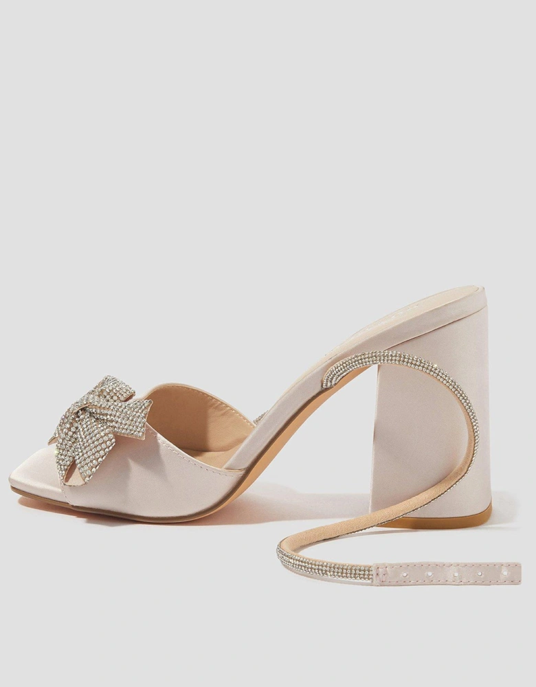 Dani Diamante Sandals - Beige