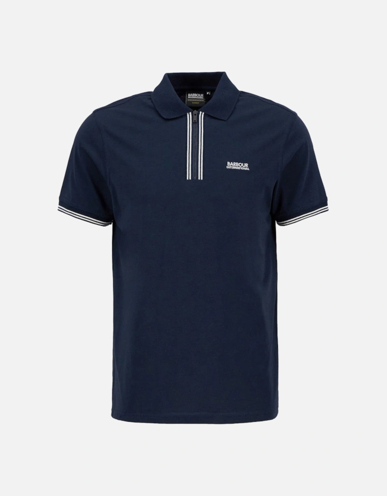 Ollie Twin Tipped Placket Polo NY91 Navy